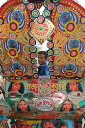 Rickshaw Decoration in Bangladesh